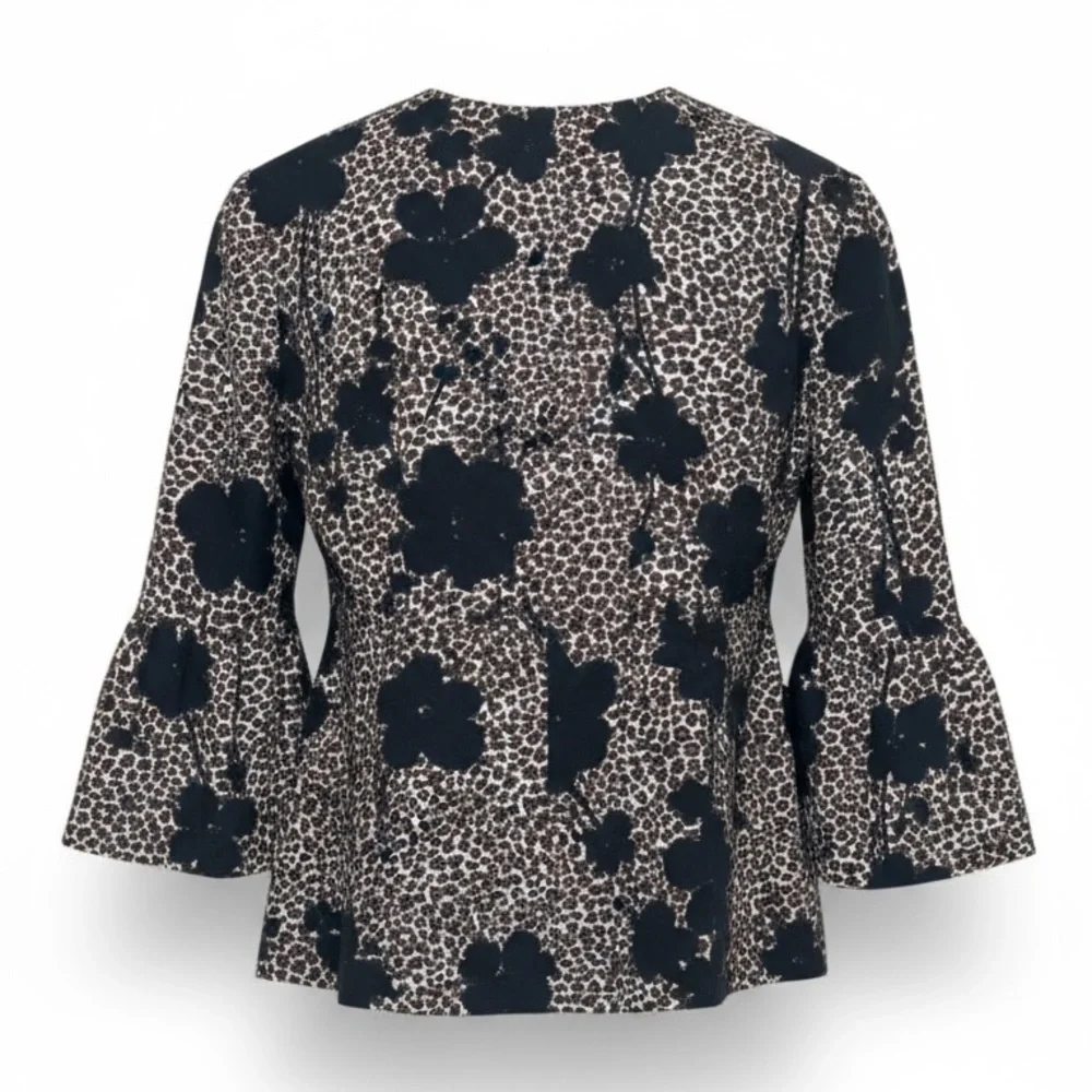 Charles Gray London‎ Peplum Animal Print Jacket